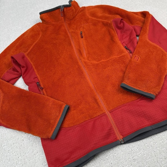 Patagonia R2 RegulatorJacket full zip Mens Small Eclectic Orange High Pile - Picture 14 of 16